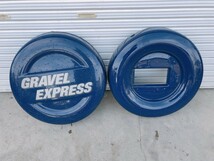 スバル インプレッサ スポーツワゴン GF8 純正 GRAVEL EXPRESS グラベル エクスプレス スペア タイヤカバー タイヤケース 231104え3 H棚160_画像1