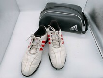 中古 adidas ゴルフシューズ GOLF アディダス ゴルフ ゴルフ シューズ 26.5cm 引取歓迎/茨城 231108か4 E1 80_画像1