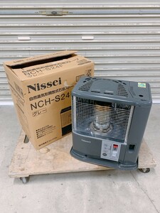 中古 Nissei ニッセイ 自然通気形開放式石油ストーブ NCH-S24F 石油ストーブ 6～9畳用 暖房 98年製 引取歓迎/茨城 231031か2 I11 140