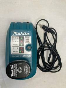 【R51119-S1】 makita マキタ 充電器 DC07SA / バッテリー BL-7010 セット 純正品