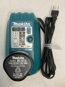 【R51127-S2】makita マキタ DC10WA 充電器 純正品 7.2V-10.8V用 /バッテリー マキタ BL1013