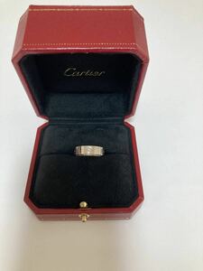 カルティエ Cartier ラブリング　750WG　56 7.2g