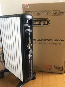 DeLonghi デロンギ マルチダイナミックヒーター MDHU12-BK 使用回数少なめ 元箱 取扱説明書付 8～10畳 1200W