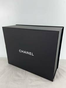 シャネル CHANEL 空箱/箱のみ/収納ケース/マグネット/保存箱/マットブラック/33×27×12cm バッグ