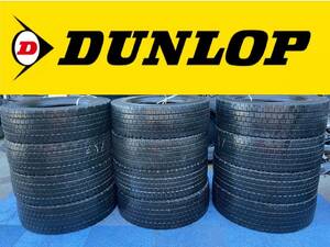 21年製　バリ山　スタッドレス　DUNLOP DECTES SP001　245/70R19.5 136/134J　12本セット　 引き取り可能　（G-2）