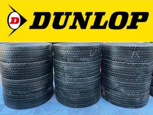 21年製　バリ山　スタッドレス　DUNLOP DECTES SP001　245/70R19.5 136/134J　12本セット　 引き取り可能　（G-5）