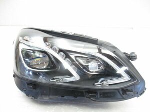 即決 取付部破損無し ベンツ Eクラス W212 後期 純正 右 LED ヘッド ライト ユニット A2129063003 (B036130)