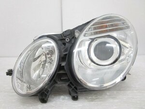 ★ 取付部破損無し ベンツ Eクラス W211 後期 純正 左 HID ヘッド ライト ユニット (B036455)