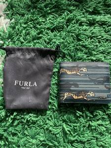 【訳アリ】FURLA 財布｜フルラ,ミニ,コンパクト,ウォレット,