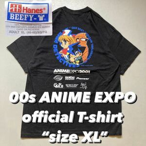 00s ANIME EXPO official T-shirt “size XL” 2000年代 アニメエキスポ オフィシャルTシャツ 公式 半袖 ビンテージ