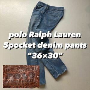 polo Ralph Lauren 5pocket denim pants “36×30” ラルフローレン 5ポケットデニムパンツ ジーンズ