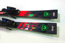 ロシニョール　ジュニア用スキー HERO ATHLETE SL PRO ・NX10 金具付き　149cm 中古　_画像4