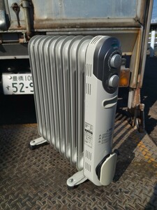 山善 オイルヒーター DO-L12 ホワイト 2010年製 YAMAZEN 送料無料