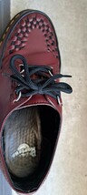 【代理出品】程度上 廃版 Dr.Martens RAMSEY UK4 ドクターマーチン ラムゼイ ラバーソール パンク PUNK チェリーレッド CHERRY RED 23.5cm_画像5