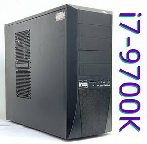 中古美品・Core i7-9700K・GTX 1060 3GB・メモリ32GB・SSD512GB+HDD4TB・HDMI・Windows 11・Office 2021・[B153]