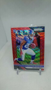 2018 Panini Prizm Saquon Barkley Red Wave Prizms RC /149 NFL Giants Rookie Card 最強RB ▲▲▲