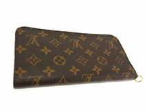 1円 ■美品■ LOUIS VUITTON ヴィトン M60102 モノグラム ポルトフォイユ アンソリット レオパード 長財布 ウォレット ブラウン系 AV0037_画像2