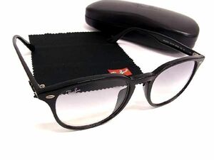 1円 ■美品■ Ray-Ban レイバン RB 4259-F 601/19 53□20 150 サングラス メガネ 眼鏡 メンズ レディース ブラック系 AQ9617