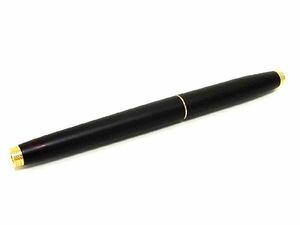 1円 ■美品■ PARKER パーカー ソネット ペン先 14K 585 14金 万年筆 筆記用具 文房具 ステーショナリー ブラック系 AS3673