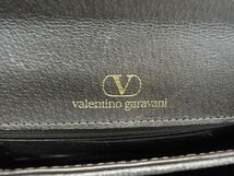 1円 VALENTINO GARAVANI ヴァレンティノ ガラヴァーニ ヴィンテージ レザー ワンハンドル ハンドバッグ レディース ブラウン系 CB1138_画像6