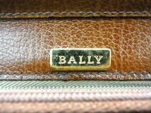 1円 ■美品■ BALLY バリー レザー ダイヤルロック式 クラッチバッグ セカンドバッグ メンズ ブラウン系 BG4779_画像6