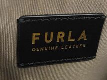 1円 ■極美品■ FURLA フルラ1927 レザー 2WAY ハンドバッグ ショルダーバッグ 斜め掛けかばん レディースホワイト系 AT0546_画像6