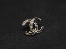 1円 CHANEL シャネル 12A ココマーク 片耳のみ ピアス アクセサリー レディース シルバー系 AT0723_画像1