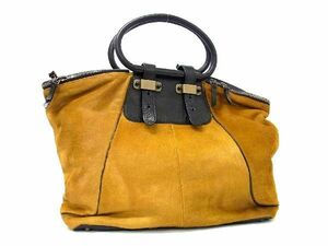 1円 ■美品■ 3.1 Phillip Lim フィリップ リム ハラコ×レザー ハンドバッグ ショルダー トート 肩掛け レディース カーキ系 BG4376