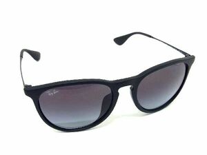 1円 ■美品■ Ray-Ban レイバン RB4171-F ERIKA 662/8G 54□18 145 サングラス メガネ 眼鏡 メンズ レディース ブラック系 AV0364