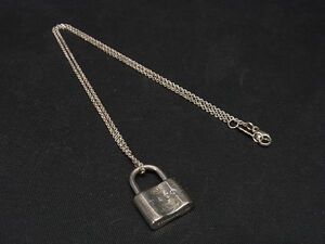 1円 TIFFANY＆Co ティファニー 1837 SV925 カデナ モチーフ ネックレス アクセサリー レディース メンズ シルバー系 AR5156