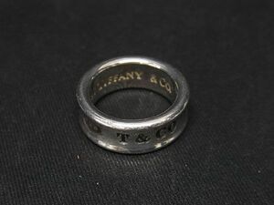 1円 ■極美品■ TIFFANY＆Co ティファニー 1837 ナロー SV925 リング 指輪 アクセサリー 約7号 レディース シルバー系 BG3233