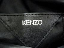 1円 ■美品■ KENZO ケンゾー ナイロン ウエストポーチ ボディバッグ メンズ レディース レッド系×ブラック系 AU0629_画像6