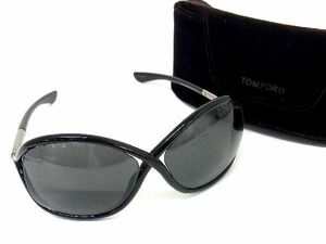 1円 ■極美品■ TOM FORD トムフォード TF9 199 サングラス メガネ 眼鏡 レディース ブラック系 AU2165