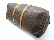 1円 LOUIS VUITTON ルイヴィトン M41422 モノグラム キーポル 60 ボストンバッグ トラベルバッグ ハンドバッグ メンズ ブラウン系 AT2272_画像4