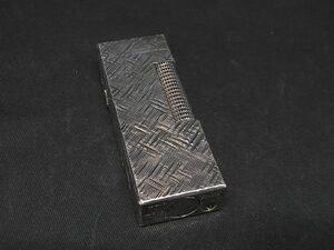 1円 dunhill ダンヒル 高級ガスライター ローラーガスライター 喫煙グッズ 喫煙具 メンズ レディース シルバー系 AR9334