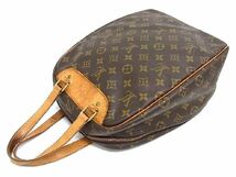 1円 LOUIS VUITTON ルイヴィトン M41450 モノグラム エクスキュルシオン ハンドバッグ シューズバッグ ブラウン系 EA1627_画像3