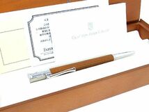 1円 ■新品同様■ GRAF VON FABER-CASTELL ファーバーカステル ツイスト式 ボールペン 筆記用具 ステーショナリー ブラウン系 AU2276_画像1