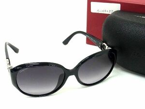 1円 ■極美品■ Salvatore Ferragamo フェラガモ ダブルガンチーニ ラインストーン サングラス メガネ 眼鏡 レディース ブラック系 AU2498