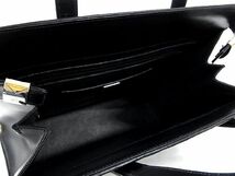 1円 ■極上■本物■美品■ COMTESSE コンテス ホースヘア ミラー付き ハンドバッグ トートバッグ レディース ブラック系 BF4149_画像5