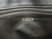 1円 ■美品■ BALLY バリー 型押しレザー ボストンバッグ ハンドバッグ トラベルバッグ レディース ライトブラウン系 BF4062_画像6