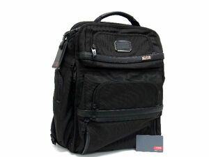 1円 ■美品■ TUMI トゥミ 2603580D3 アルファ3 ナイロン リュックサック バックパック デイパック メンズ ブラック系 AV1571