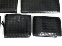 1円 ■美品〜■ BOTTEGA VENETA ボッテガヴェネタ イントレチャート 二つ折り 等 長財布 ウォレット 7点セット まとめ売り DA5541_画像5