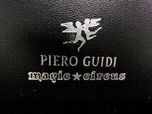 ■美品■ PIERO GUIDI ピエログイディ マジックサーカス PVC 二つ折り 長財布 ウォレット ブラック系×マルチカラー DD5678_画像6