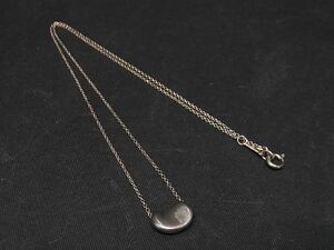 1円 TIFFANY＆Co ティファニー エルサペレッティ ビーン SV925 ネックレス ペンダント アクセサリー レディース シルバー系 AR4323