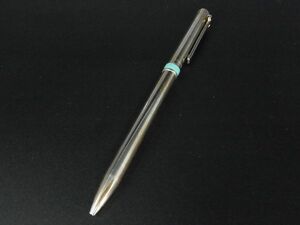 1円 TIFFANY＆Co ティファニー Tクリップ SV925 ツイスト式 ボールペン 文房具 筆記用具 ステーショナリー シルバー系 AS3262