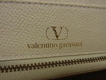 1円 ■極美品■ VALENTINO GARAVANI ヴァレンティノ ガラヴァーニ レザー ワンハンドル ハンドバッグ レディース アイボリー系 CD0620_画像6