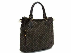 1円 LOUIS VUITTON ルイヴィトン M95617 モノグラムミニラン ブサス アンジュール ハンドバッグ トートバッグ ブラウン系 AU3013