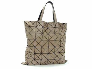 ■新品■未使用■ BAO BAO ISSEY MIYAKE バオバオイッセイミヤケ ルーセントプロ PVC トートバッグ ショルダー ベージュ系 AS3750