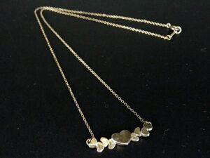 1円 TIFFANY＆Co ティファニー SV925 ハート ネックレス アクセサリー レディース シルバー系 AV2478