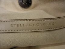 1円 ■美品■ STELLA McCARTNEY ステラ マッカートニー ストロー クロスボディ 2WAY ハンドバック ショルダー 斜め掛け ベージュ系 BG5874_画像6